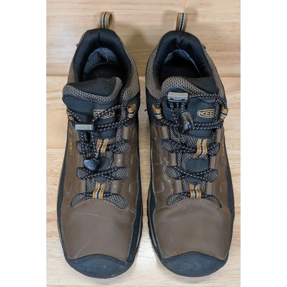 Keen Targhee Waterproof Hiking Shoes Brown‎ Black Youth 6 Women 7.5 1019828